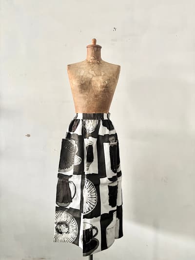 【未使用】gochisou　garcon apron　リネンエプロン　 画像1