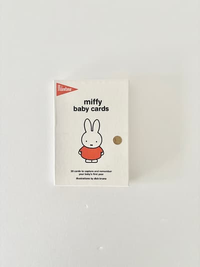 【KIDS】Milestone Baby Cards Miffy Edition　 画像1