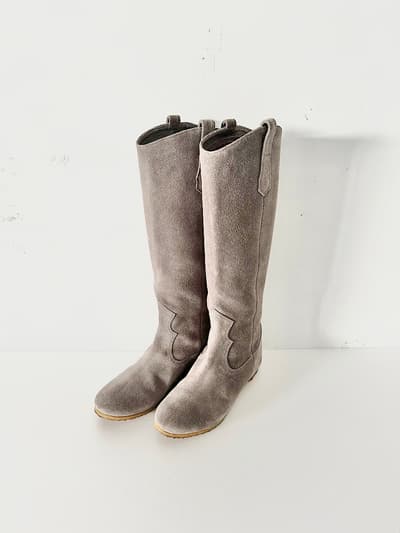 【美品】Odette e Odile　スエードブーツ　サイズ37 画像1