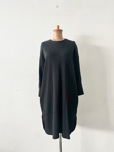 【美品】SOIL　コットンオーバーサイズカットソー　ブラック 画像1