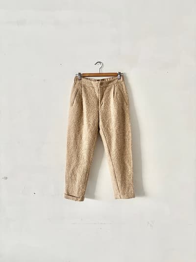 【美品】Bon Vieux Temps　ウール混パンツ　サイズ38 　 画像1