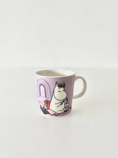 【北欧】未使用　ARABIA　Moomin   フローレン　ライラック　マグ 画像1
