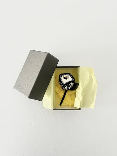 【未使用】mina perhonen　rosy　コサージュ ブローチ 画像1