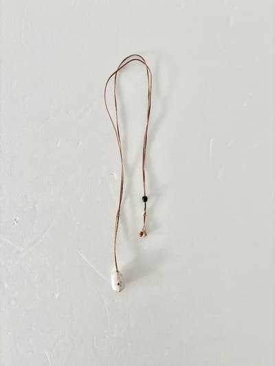 【美品】オカベマサノリ　古代ビーズアクセサリー　瑪瑙　めのう　　真木千秋　 画像1
