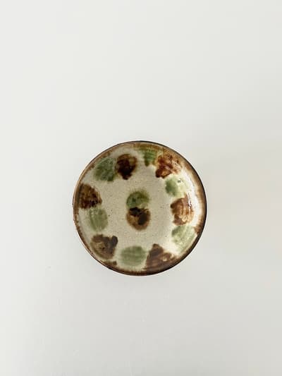 【美品】榮一工房　やちむん皿　19cm 画像1