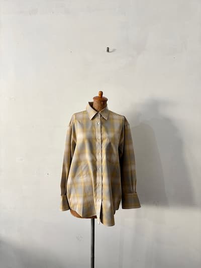 【美品】BEAUTY&YOUTH チェック シャツ　MEDIUM　 画像1