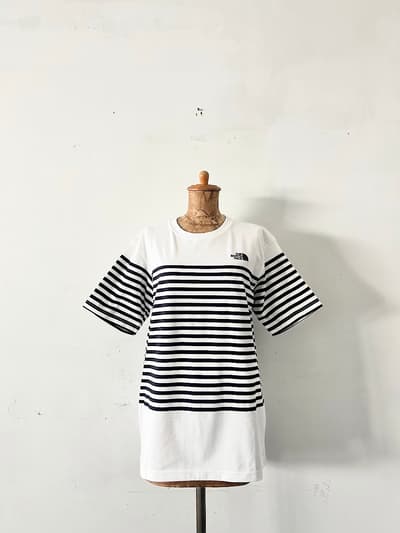 【未使用】THE NORTH FACE　半袖　Panel Boder Tee　サイズL　 画像1