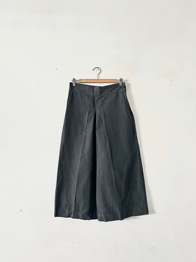 ARTS＆SCIENCE　Back gum tuck culott　キュロット　シルク混 画像1