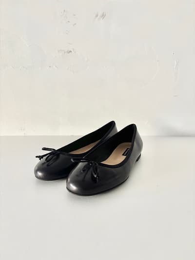 【美品】Fabio Rusconi　ALINE　バレエシューズ　サイズ37　Argento　 画像1