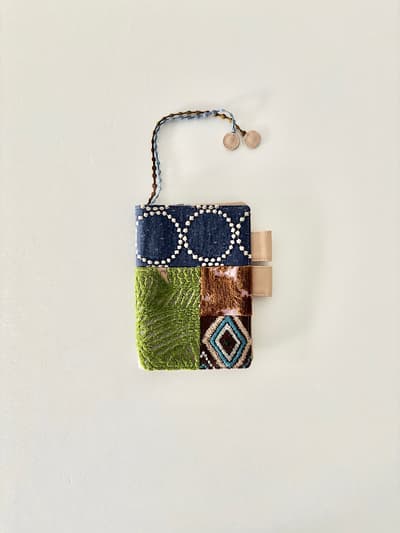 【美品】mina perhonen　piece　HOBONICHI　手帳カバー　 画像1