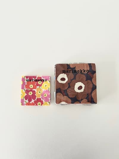 【未使用】marimekko　ペーパーナプキン　2点セット 画像1