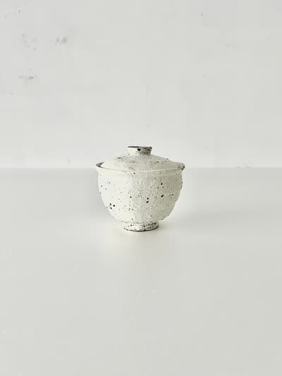 【美品】村上直子　茶碗蒸しカップ　shiromoegi  画像1