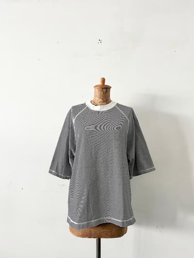 【美品】FORK&SPOON　ボーダー5分袖Tシャツ   URBAN RESEARCH DOORS 画像1
