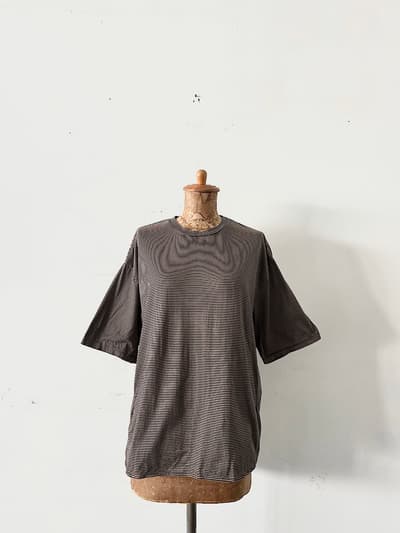 【美品】BEAUTY&YOUTH  コットン天竺 ラウンドヘム ショートスリーブカットソー  画像1