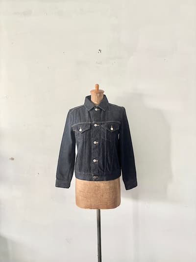 【美品】YAECA　デニムジャケット　16-12W　サイズM　定価2.8万 画像1
