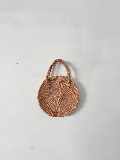 【美品】MACHAKOS 　アフリカンサイザルバッグ　マッハゴーゴーゴー 画像1