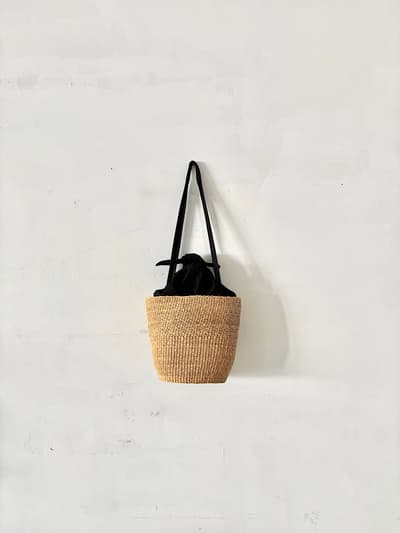 【美品】MUUN　 2way　Basket　バッグ　ワンハンドル　ショルダー　かごバッグ　 画像1