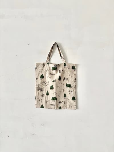 【美品】オールドマンズテーラー　 WEEKEND HILL TOTE BAG　リネン　 画像1