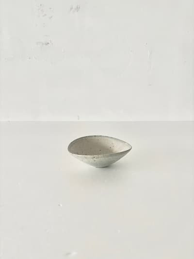 【美品】清岡幸道　灰白　鉢　ボウル　 画像1