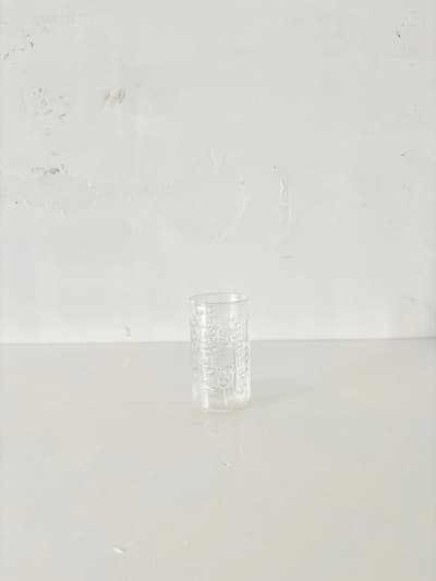 NUUTAJARVI　FLORA タンブラー 230ml クリア　ARABIA　復刻　シールなし　 画像1