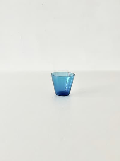 【北欧ヴィンテージ】NUUTAJARVI　タンブラー　2744　ブルー 画像1