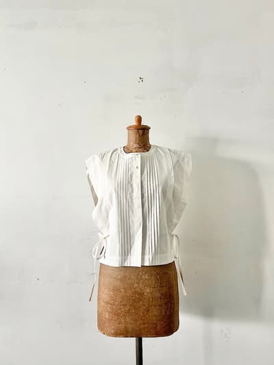 【未使用】ATELIER EQUAL　コットンジレ　ベスト  画像1