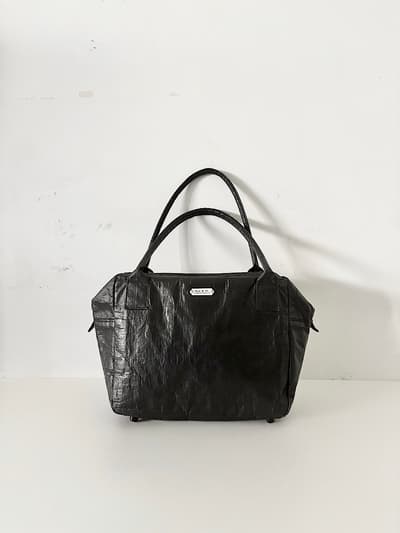OLDMANS TAILOR　GLOSSARY BOSTON BAG　黒 画像1