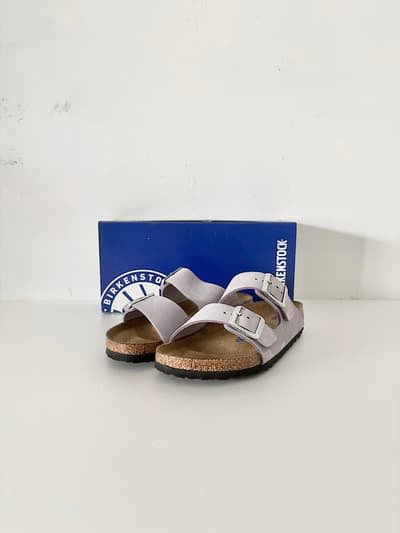 【未使用】BIRKENSTOCK　ARIZONA パープル　24.5㎝ 画像1