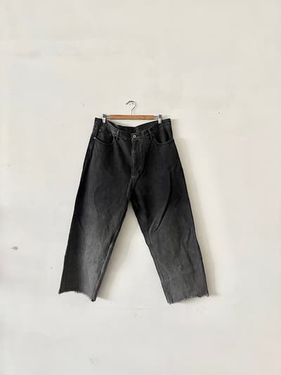 CITY SHOP　ブラックデニム　サイズ38　コットン　 画像1