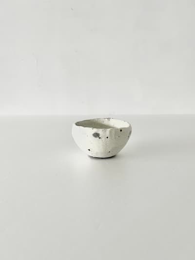 【美品】村上直子　アンティークShiromoegi　手びねりボウル　2 画像1