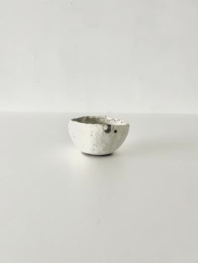 【美品】村上直子　アンティークShiromoegi　手びねりボウル　１ 画像1