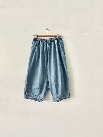 GRANDMA MAMA DAUGHTER　デニムサルエルバルーンパンツ　サイズ０　 画像1