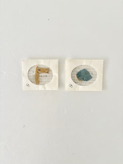 【未使用】mina perhonen　ワッペン　2枚セット 画像1