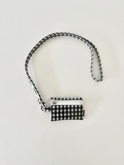 【未使用】TEMBEA　FLAT POUCH　MINI　TASUKI STRAP LONG 画像1