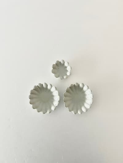 石川裕信 輪花小皿　3枚セット 画像1