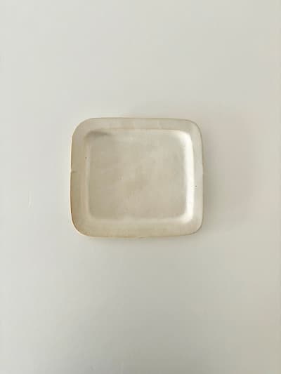 【美品】柴田睦子　四角皿　3枚在庫あり 画像1