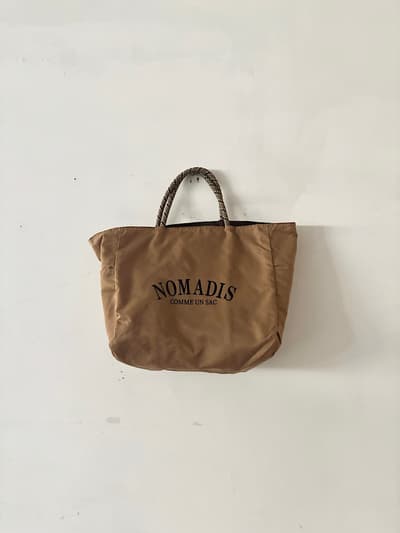 【美品】BABYLONE　NOMADIS SAC2　WIDE TOTE　ベージュ　 画像1