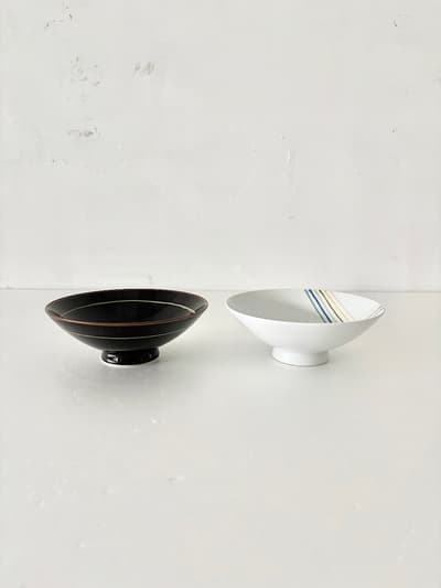 白山陶器　平茶碗　2点セット　 画像1