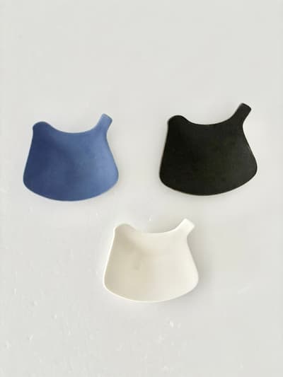 yumiko iihoshi porcelain　toriプレート　3枚セット　 画像1
