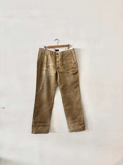 chimala　ダメージ　チノ　サイズ31　コットン　 画像1