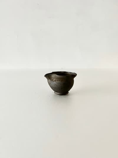 【美品】藤原純　注器　片口　中　信楽焼 画像1