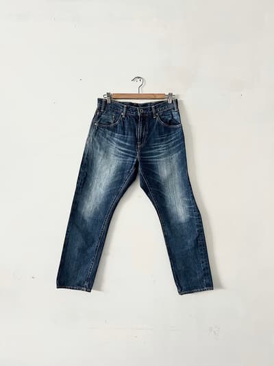 D.M.G　デニムパンツ　ジーンズ　コットン　サイズM　　 画像1