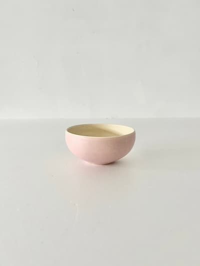 【美品】小谷田潤　クララボウル　ピンク 画像1