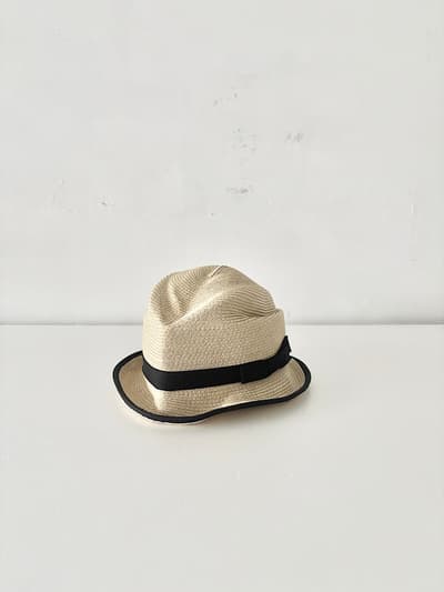 【値下げ】【美品】chisaki　SONTOハット　ペーパーハット　 画像1