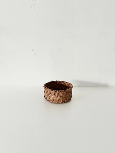 【美品】山葡萄　下カゴ　やまぶどう　② 画像1
