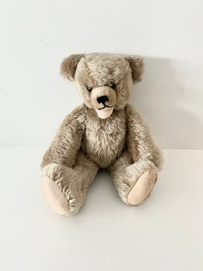 【Germany Vintage】ハーマン社　オープンマウスベア　ぬいぐるみ　大　⑤ 画像1