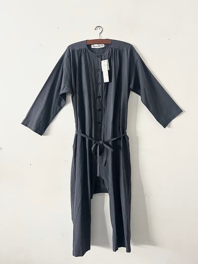 【未使用】si-si-si comfort　コットンウールジャンプスーツ　grey1920-AW031CW 画像1