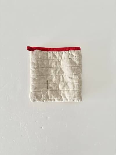 【美品】Lino e Lina   スクエアミトン　フラックス　  画像1