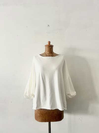 【2025SS】JOUNAL STANDARD LUXE 　ミニウラケPO　ホワイト 画像1