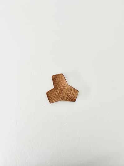 【美品】うだまさし　豆皿　木製　 画像1